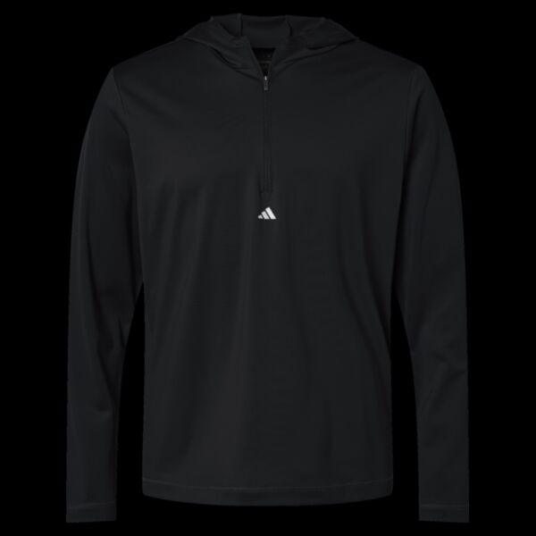 Men's Lightweight Quarter-Zip Hooded Pullover Thumbnail