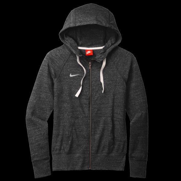 Women's Gym Vintage Full Zip Hoodie Thumbnail