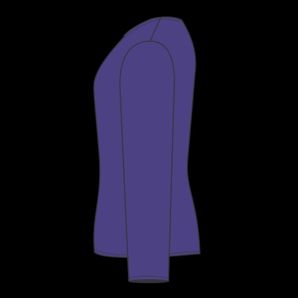 Ladies Long Sleeve Core Cotton Tee Thumbnail