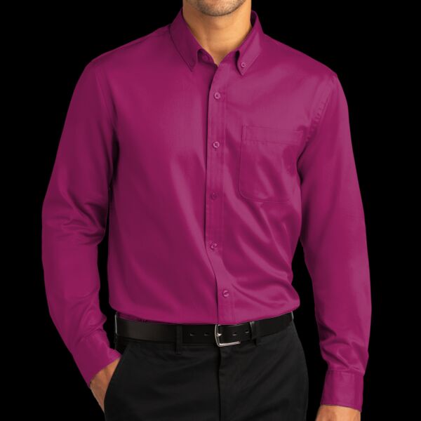 Long Sleeve SuperPro React  Twill Shirt Thumbnail