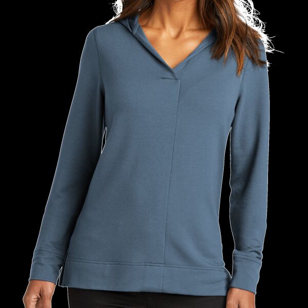 Ladies Microterry Pullover Hoodie Thumbnail