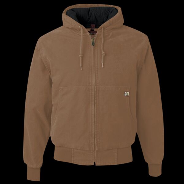 Men's Cheyenne Boulder Cloth™ Hooded Jacket with Tricot Quilt Lining Thumbnail