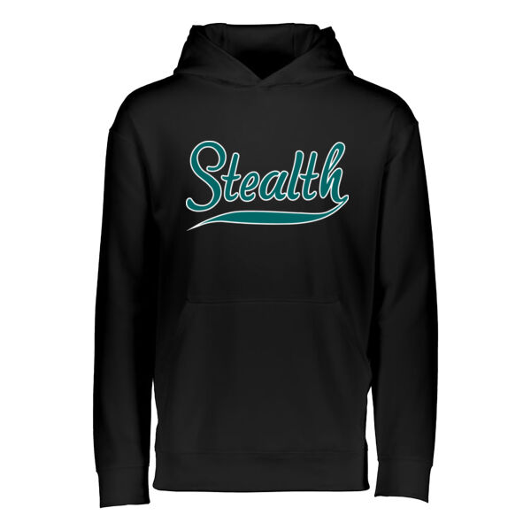 Stealth Softball - Youth Wicking  Fleece Hoodie Thumbnail