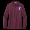 Ladies Silk Touch Long Sleeve Polo Thumbnail