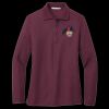 Ladies Silk Touch Long Sleeve Polo Thumbnail