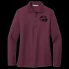Ladies Silk Touch Long Sleeve Polo Thumbnail