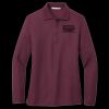 Ladies Silk Touch Long Sleeve Polo Thumbnail