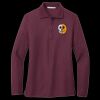 Ladies Silk Touch Long Sleeve Polo Thumbnail