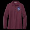 Ladies Silk Touch Long Sleeve Polo Thumbnail