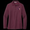 Ladies Silk Touch Long Sleeve Polo Thumbnail