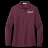 Ladies Silk Touch Long Sleeve Polo Thumbnail