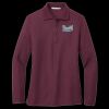 Ladies Silk Touch Long Sleeve Polo Thumbnail